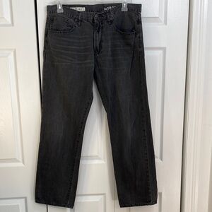 2 for $25 - Men's GAP 1969 Black Straight-Leg Jeans Size 36 x 32